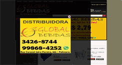 Desktop Screenshot of globalbebidas.com